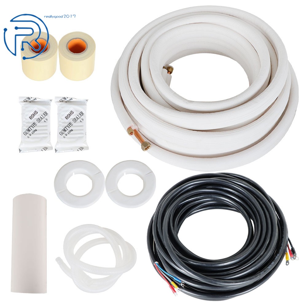 1/4In - 1/2In Dia. 50 Feet Install Kit Fits For Mini Split Heat Pump Systems New