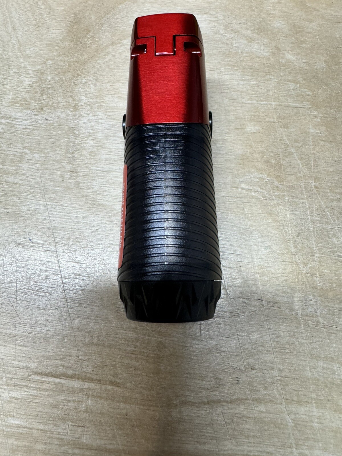 Jetline J Jet Triple Flame Cigar Torch Lighter - Black and Red - New