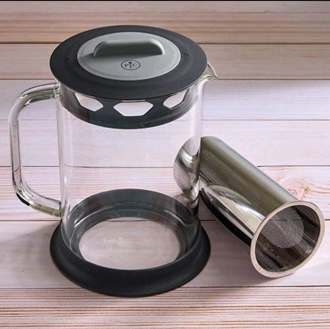 Pampered Chef Cold Brew Coffee Maker With Clear Removable Filter 101116