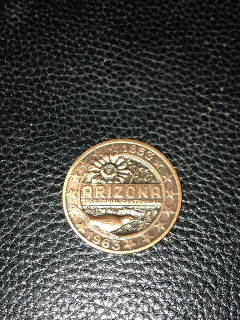 Medallion - Arizona Territory Centennial 1863-1963