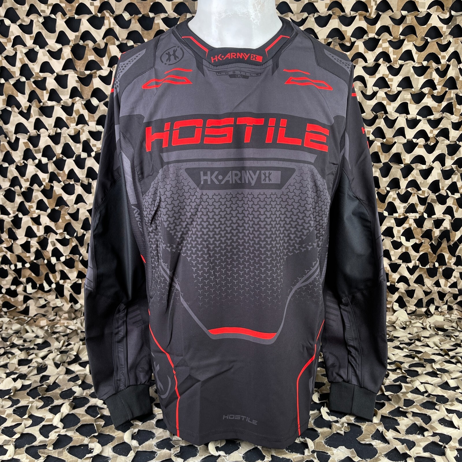 NEW HK Army Hostile Proline Paintball Jersey - Red - XX-Large