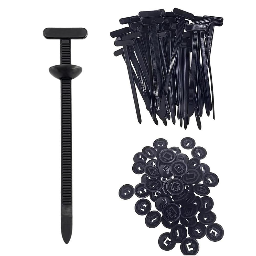 Heavy Duty Nylon Cable Ties 20PCS - UV Resistant Self-Locking Zip Ties