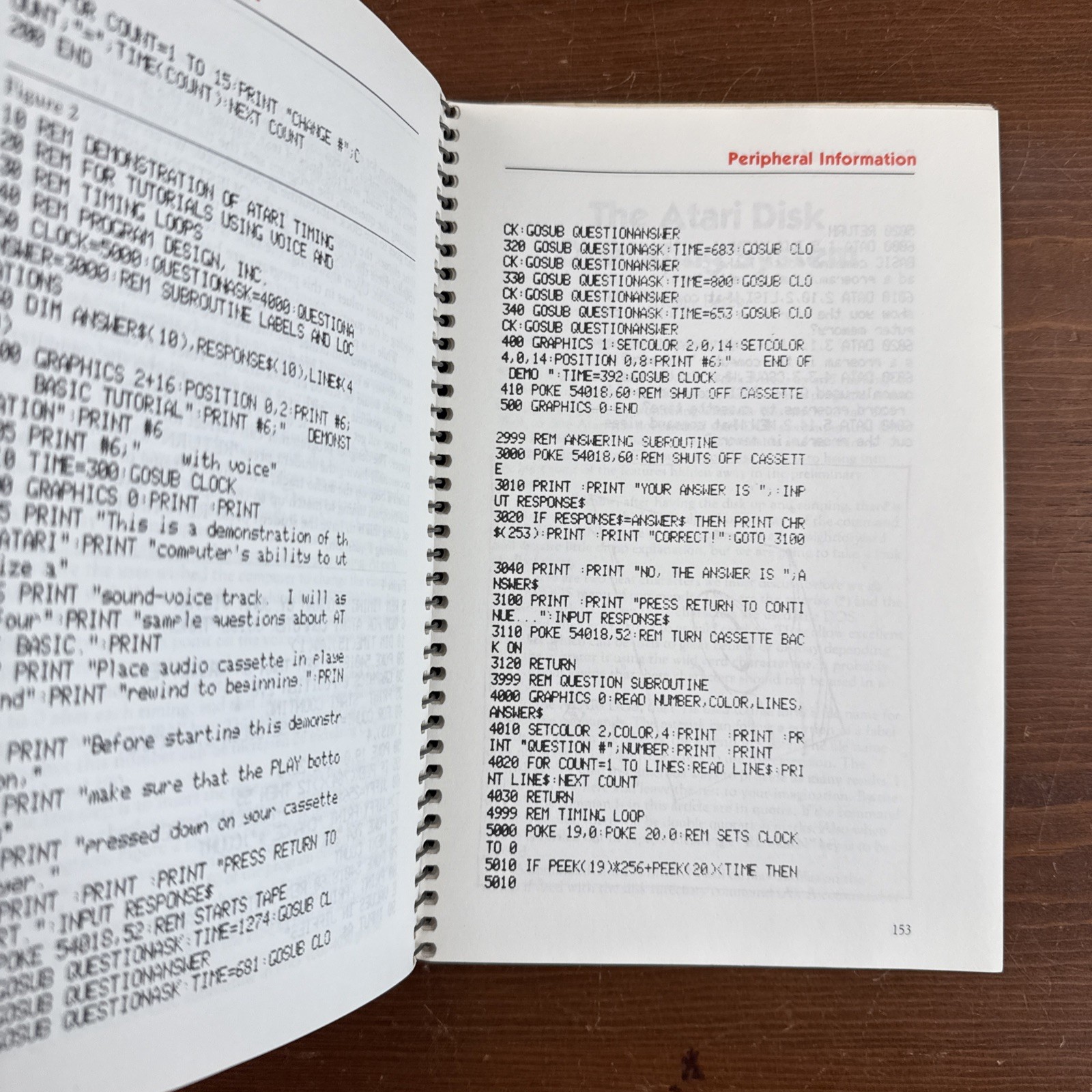 1981 COMPUTE!'s First Book of Atari 400/800 BASIC Programmer’s Guide Rare