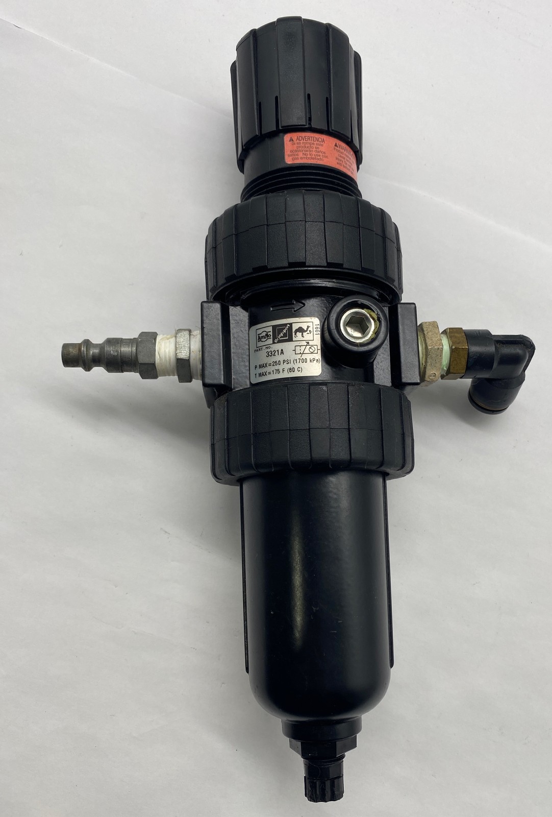 Bridgeport 3321A Air Filter Regulator