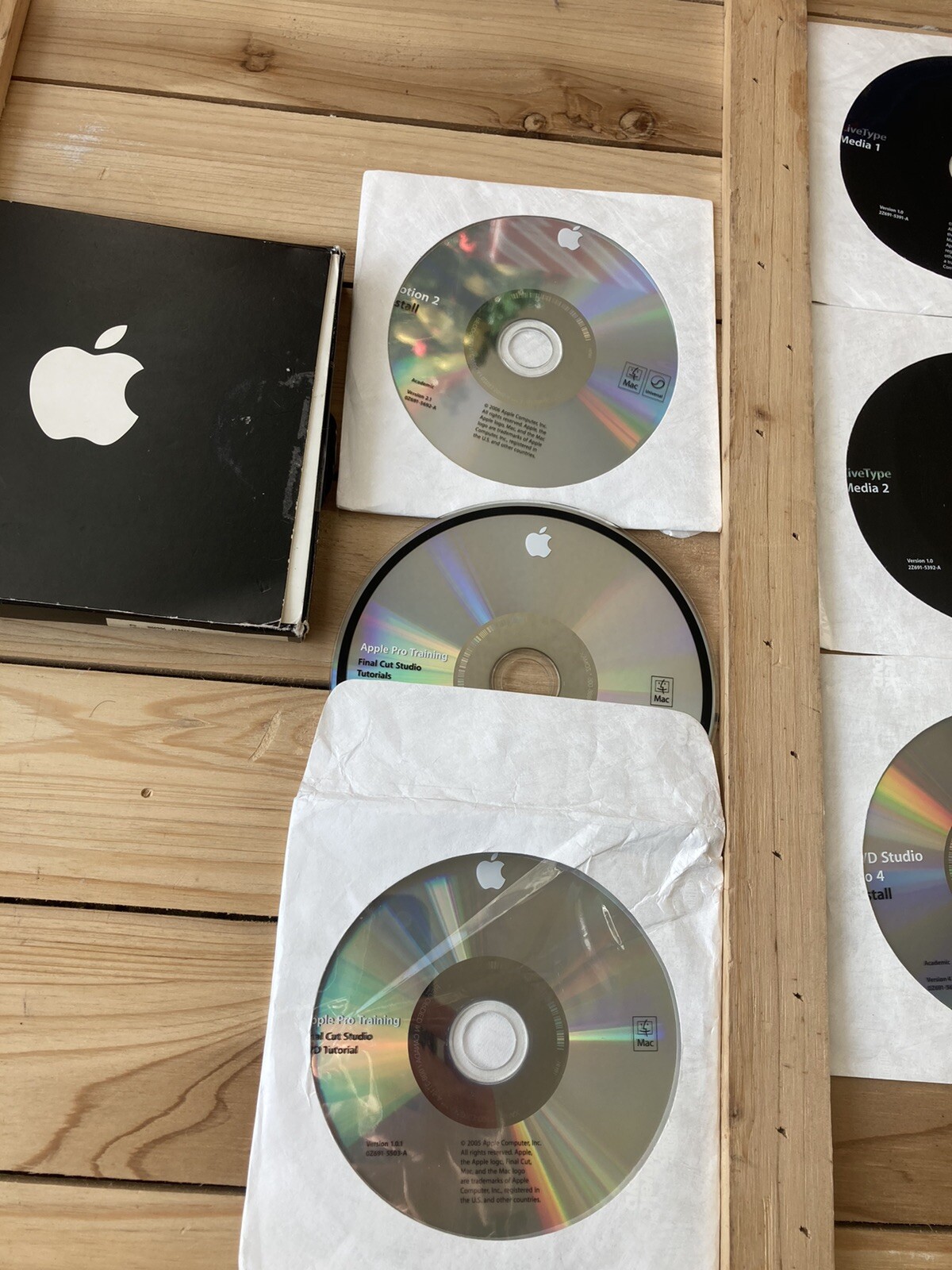 2005 Final Cut Studio Apple Mac Install Disc DVD 5.1 Retail Software .