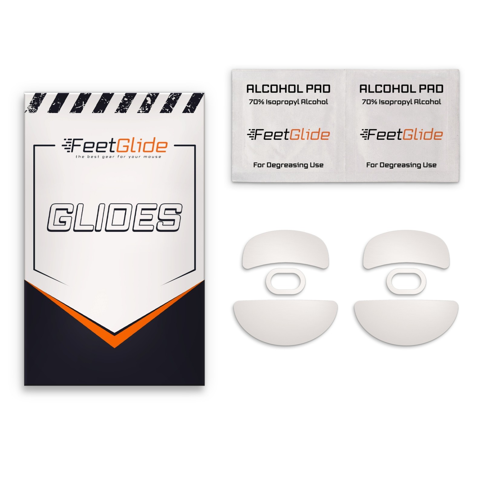 FeetGlide Skates for Turtle Beach Burst II Air Mouse Feet PTFE