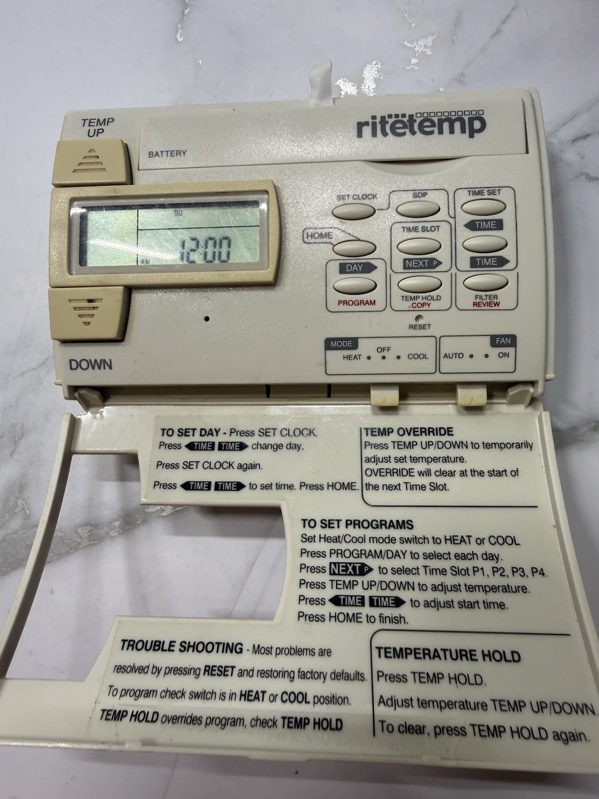 RiteTemp Model 8022C
