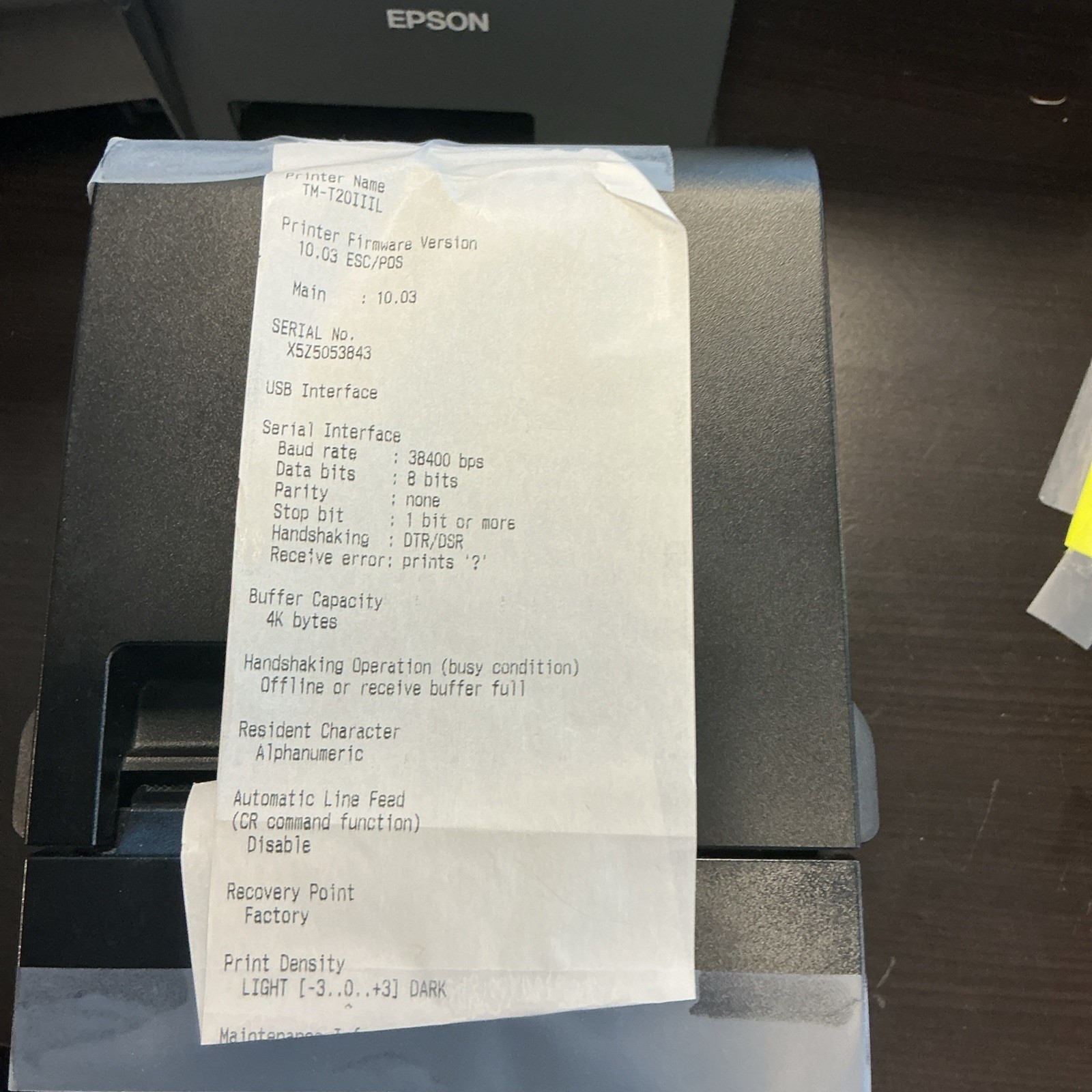 PT-210 III 80mm Thermal Receipt Printer USB RS232 ESC/POS
