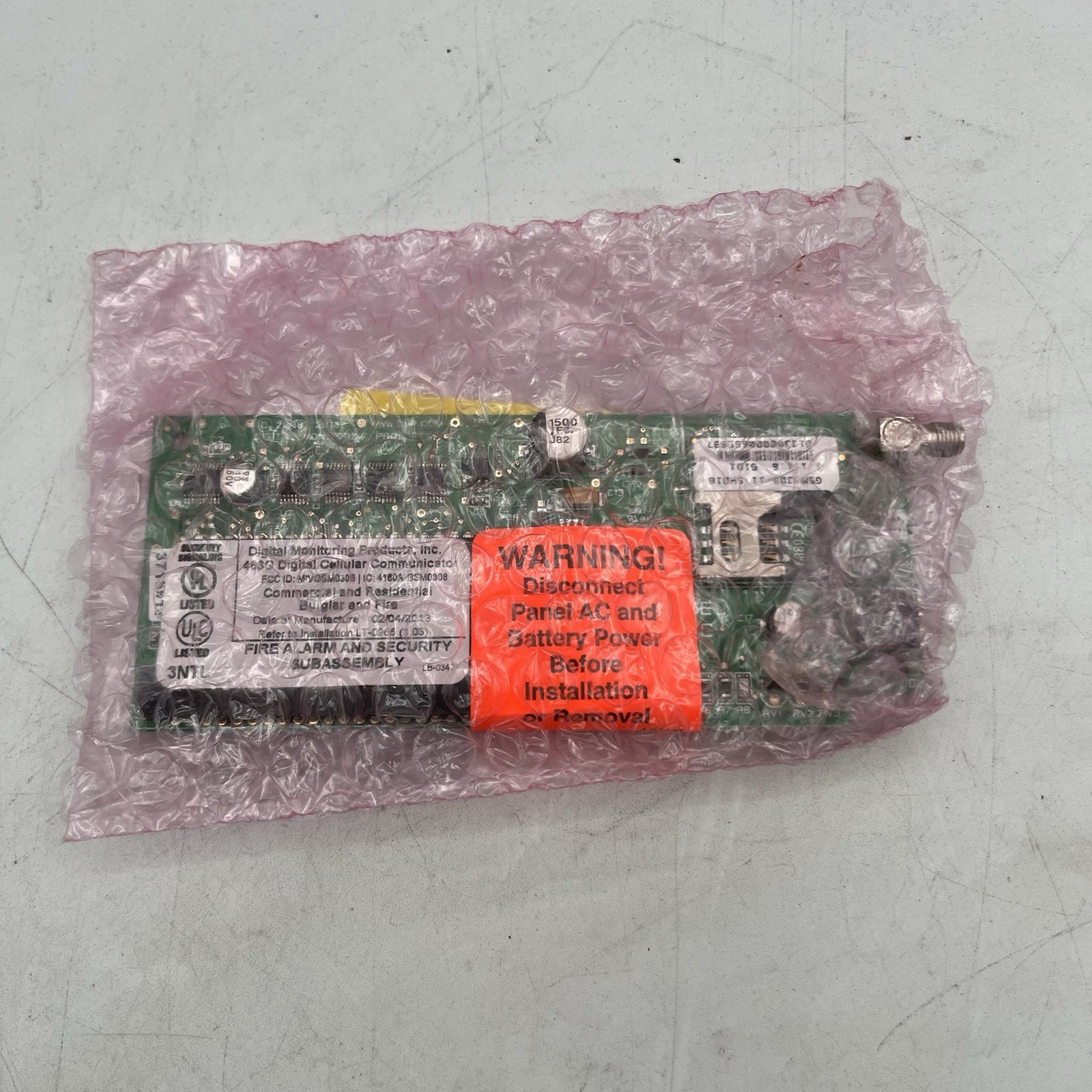 NEW IN BOX!! DMP Digital Cellular Communicator Module PCB Board - 463G