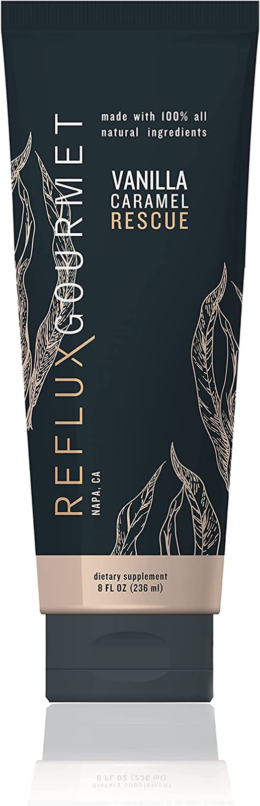 REFLUX GOURMET Natural Heartburn Acid Reflux Relief Support