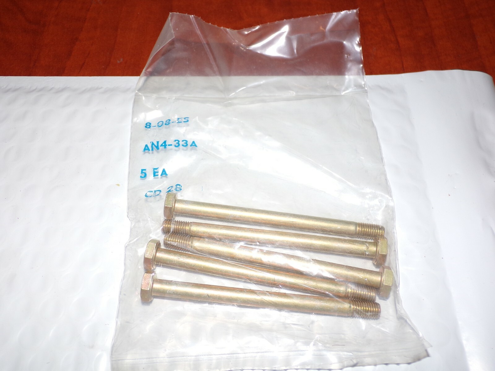 AN4-33A Aviation Bolts QTY 10