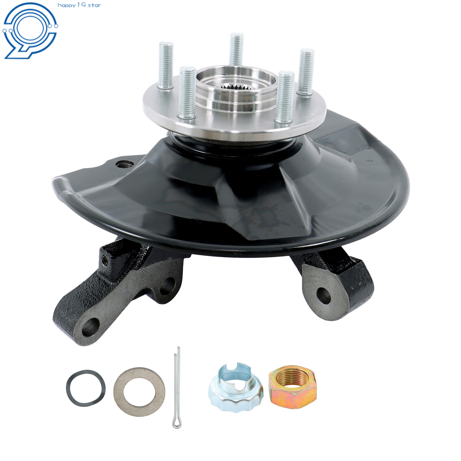 Steering Knuckle & Hub Bearing Assy Front Right For Mitsubishi Outlander 07-18