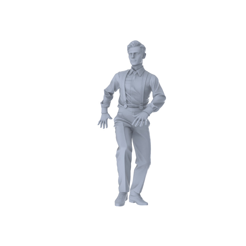 MRY-SFW 1:87 Urban Pedestrian 2-Pack | For City Hobby Painting