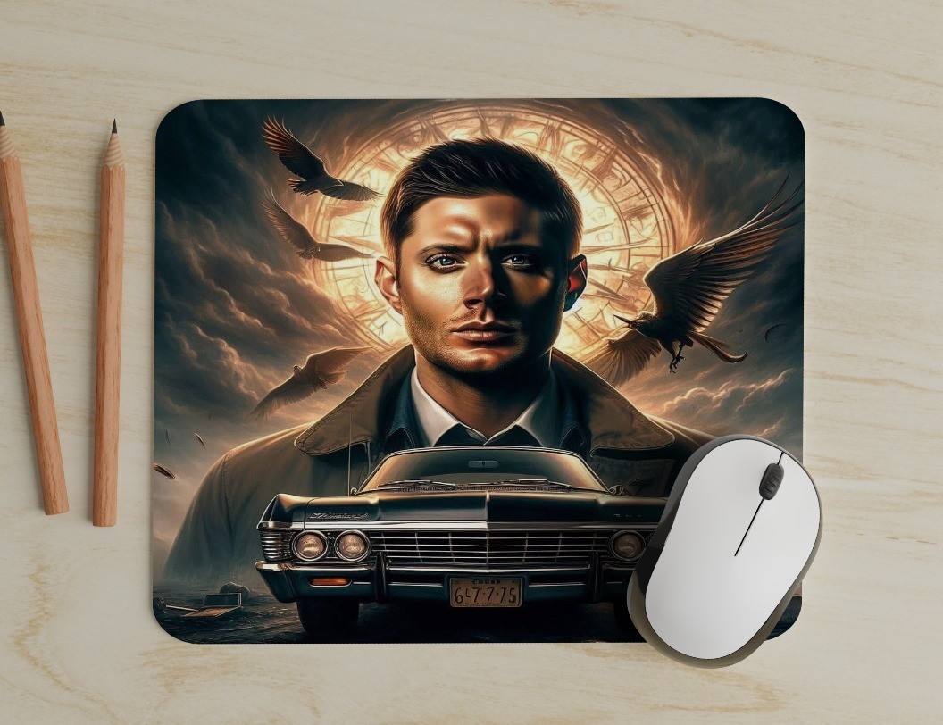 Supernatural Mouse Pad great for Office or Gaming Personalize