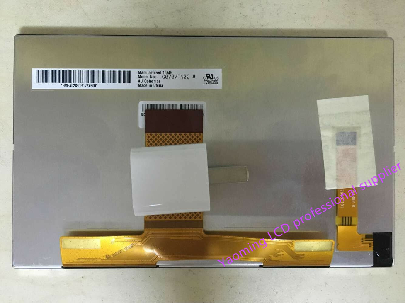 New Original 7" For AUO G070VTN02.0 LCD Display Screen 800*480 90 days warranty
