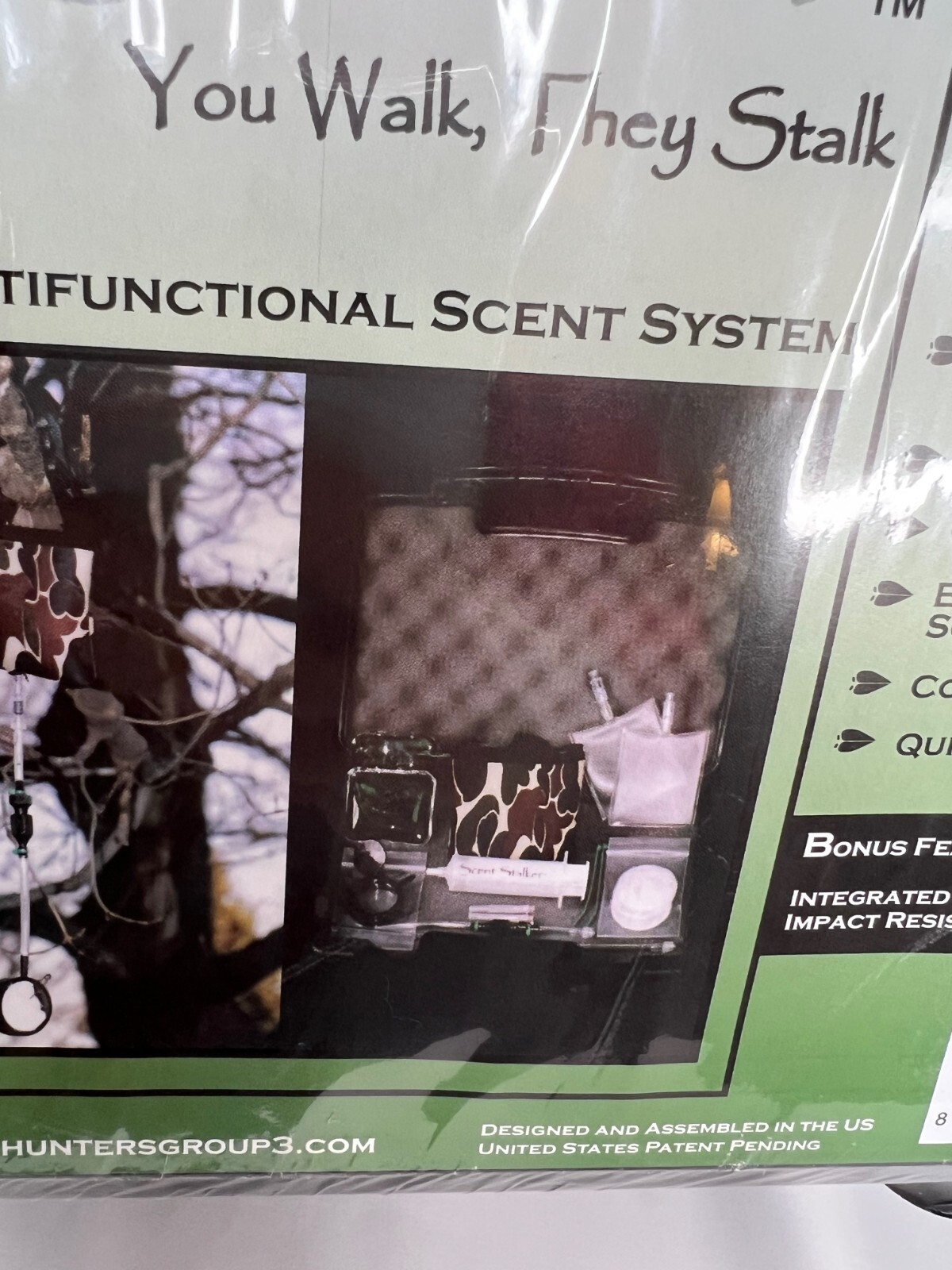 Scent Stalker System Deer Hunting Kit in Case with Instructions Never Opened!