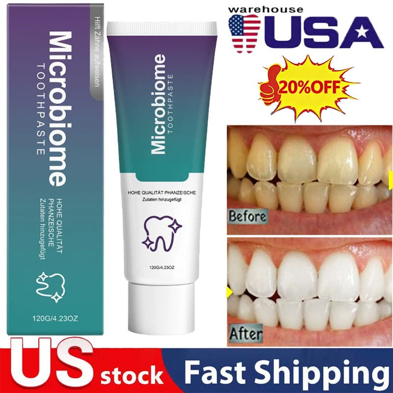 Microbiome Mint Flavor Gum Toothpaste Cleaning Toothpaste Sensitive Teeth 120g
