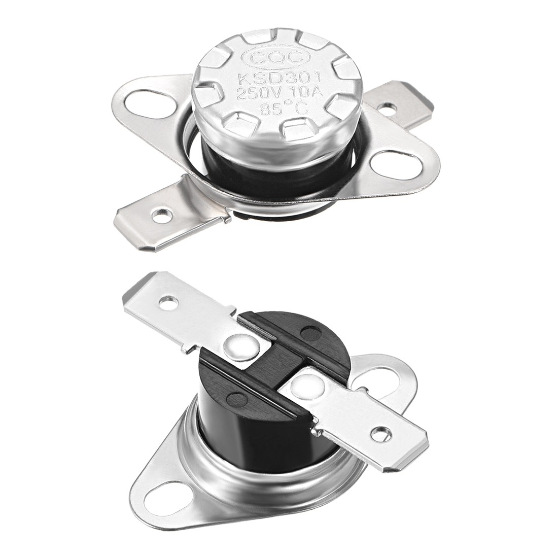 2 x Temperature Control Switch Thermostat 85°C 10A Normally Open N.O