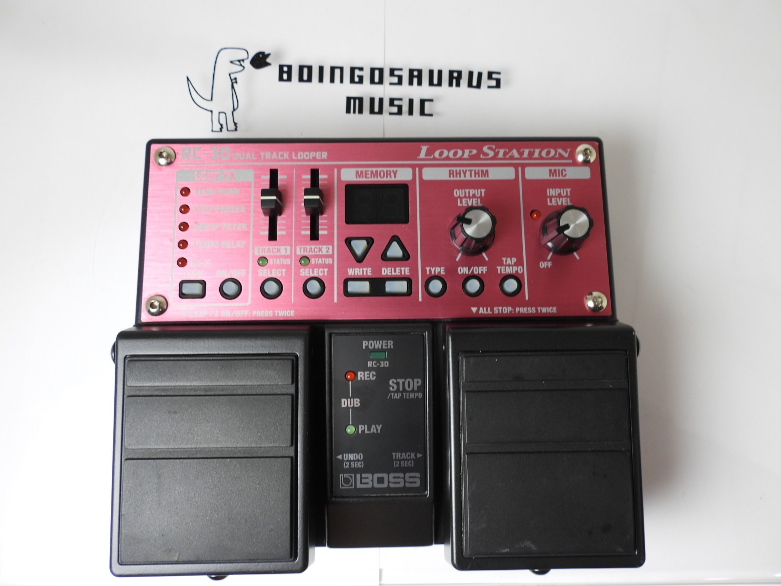 Boss RC-30 Twin Loop Station Looper Effects Pedal Phrase Sampler Free USA Ship