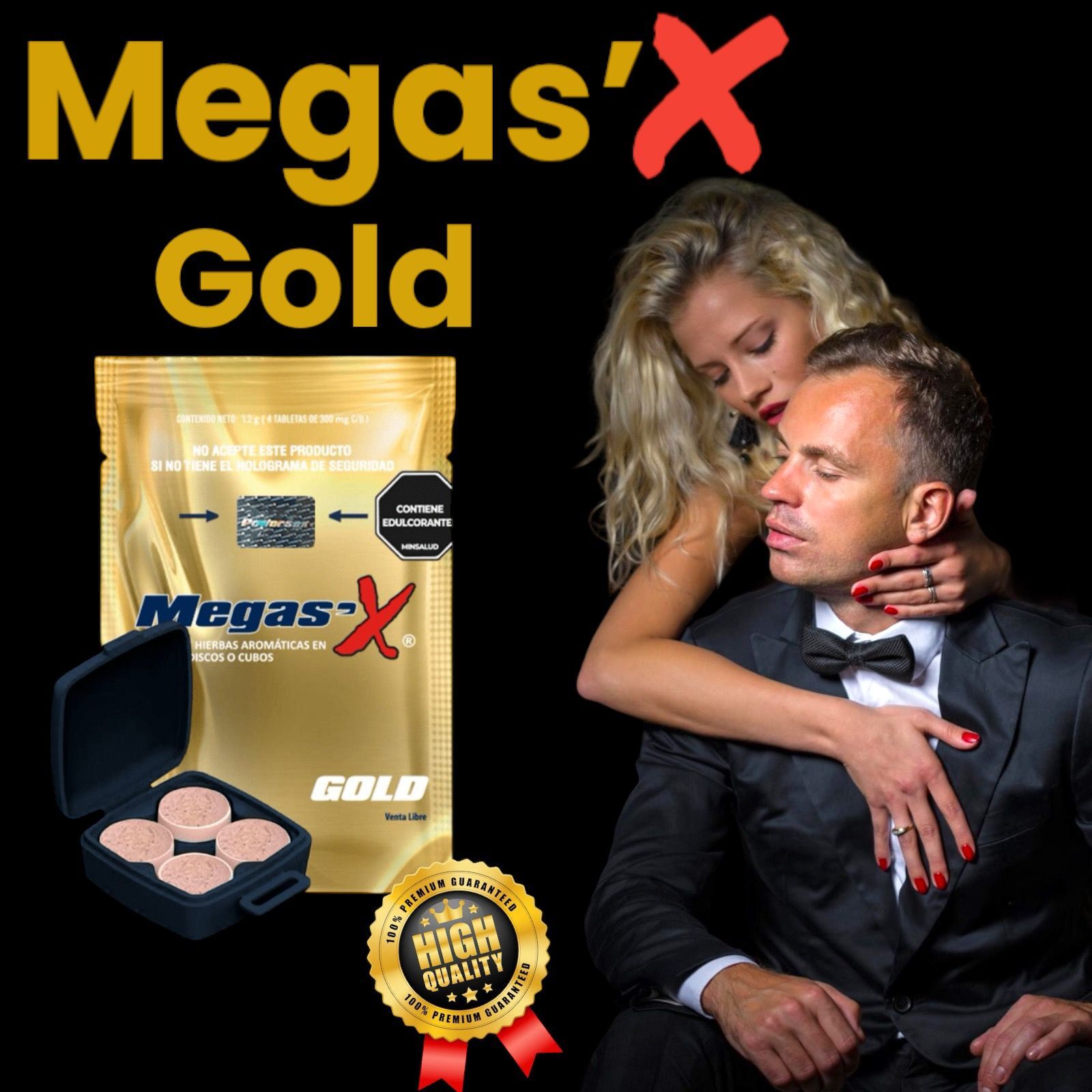 Megas'X Men's Vigor & Vitality  Men's Health Supplement