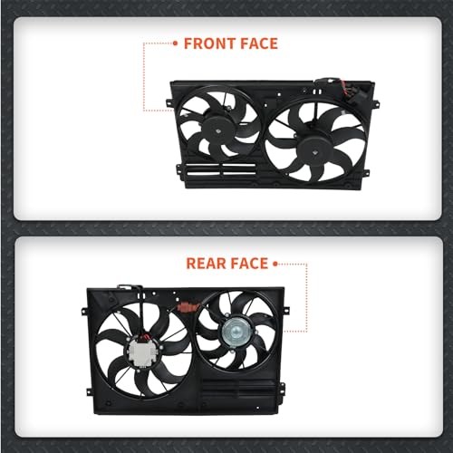Engine Radiator Cooling Fan Assembly VW3120100 Replacement for Jetta Passat