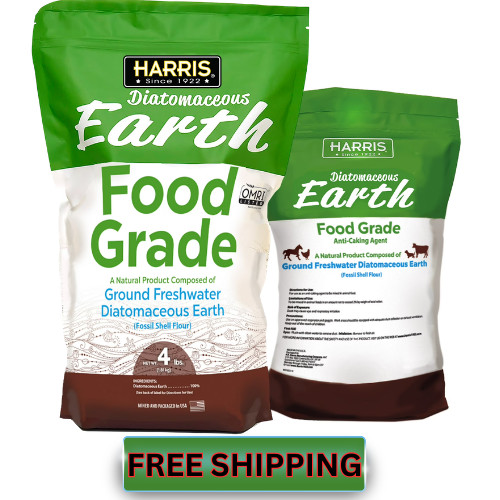 4 lbs. (64 oz.) Diatomaceous Earth Food Grade 100%
