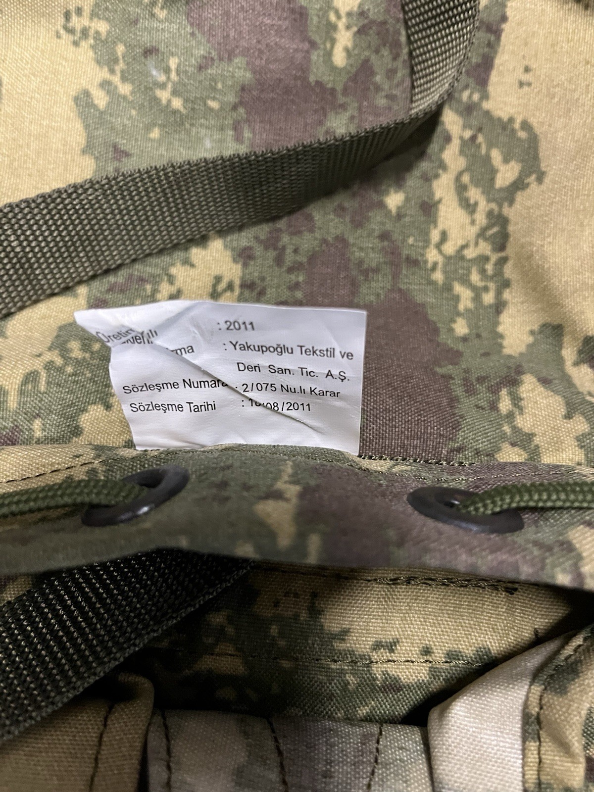 Turkish Lizard M2008 Nano ALICE Pack Rare Camo