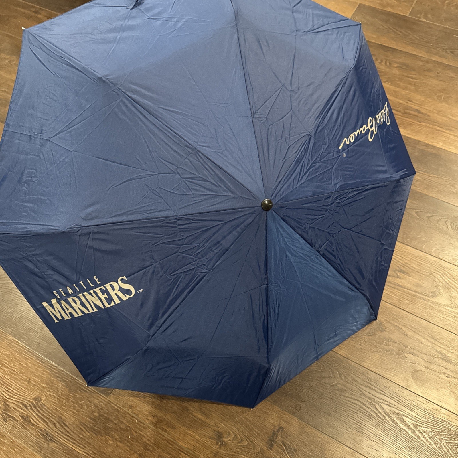 Eddie Bauer Travel Umbrella W Seattle Mariners Wordmark; Compact W Tags