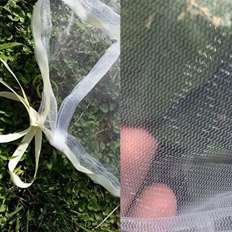 Agfabric 2 Pack Fruit Tree Netting Protection Bag with 86"x78", 2pack