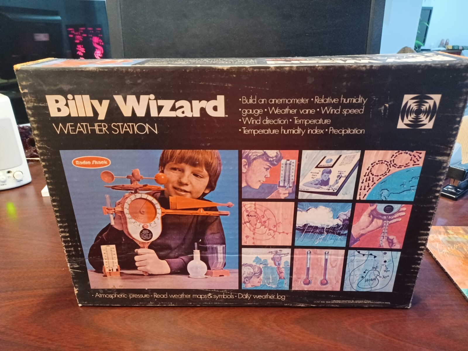 Radio Shack Billy Wizard Weather Station- Vintage 1972 Remco- All Parts- RARE