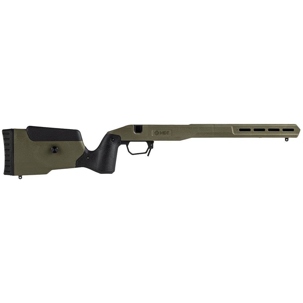 MDT Field Stock Savage MKII RH OD Green Chassis System (108666-ODG)