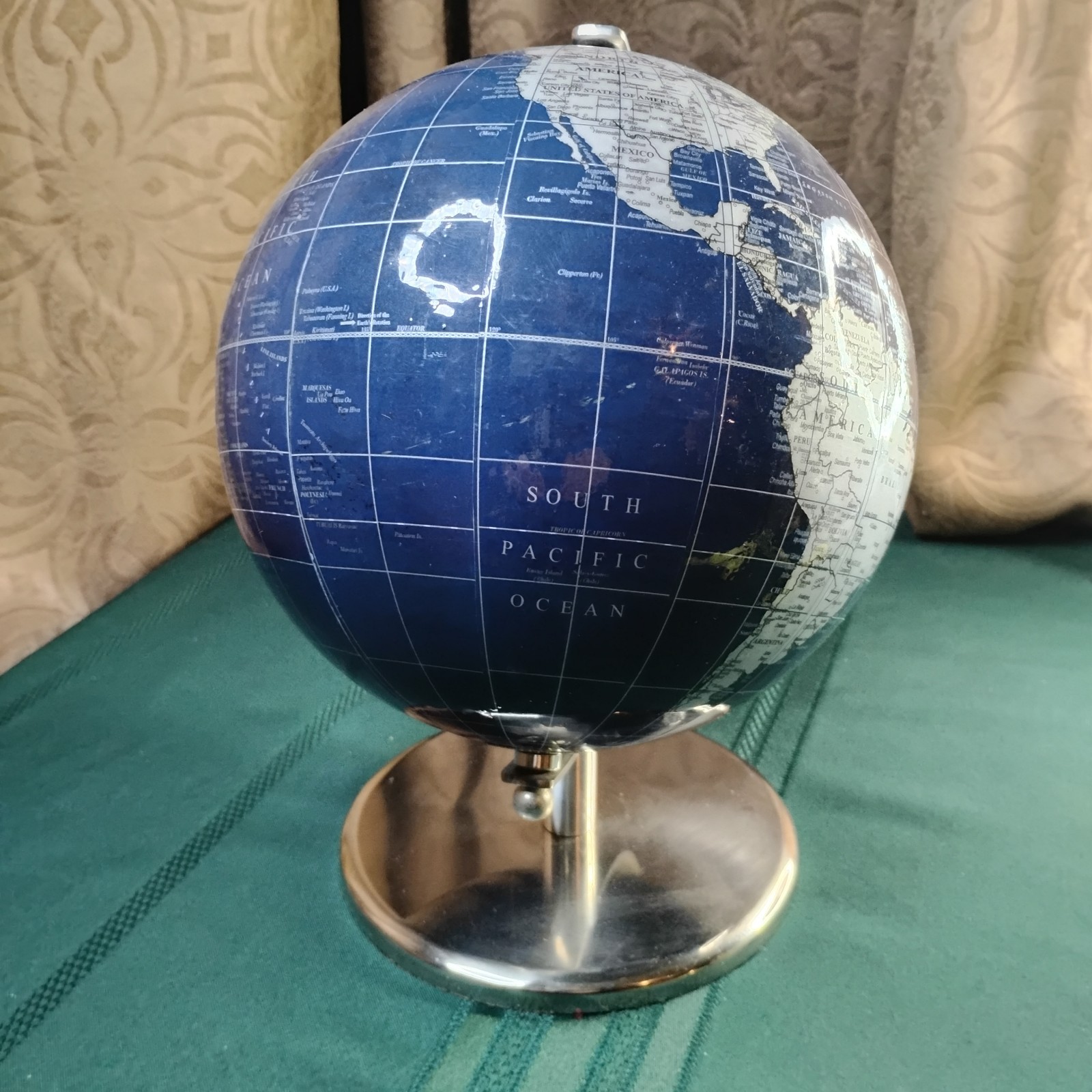 Paramont International 12" Tabletop Geographic Globe - Blue - Q