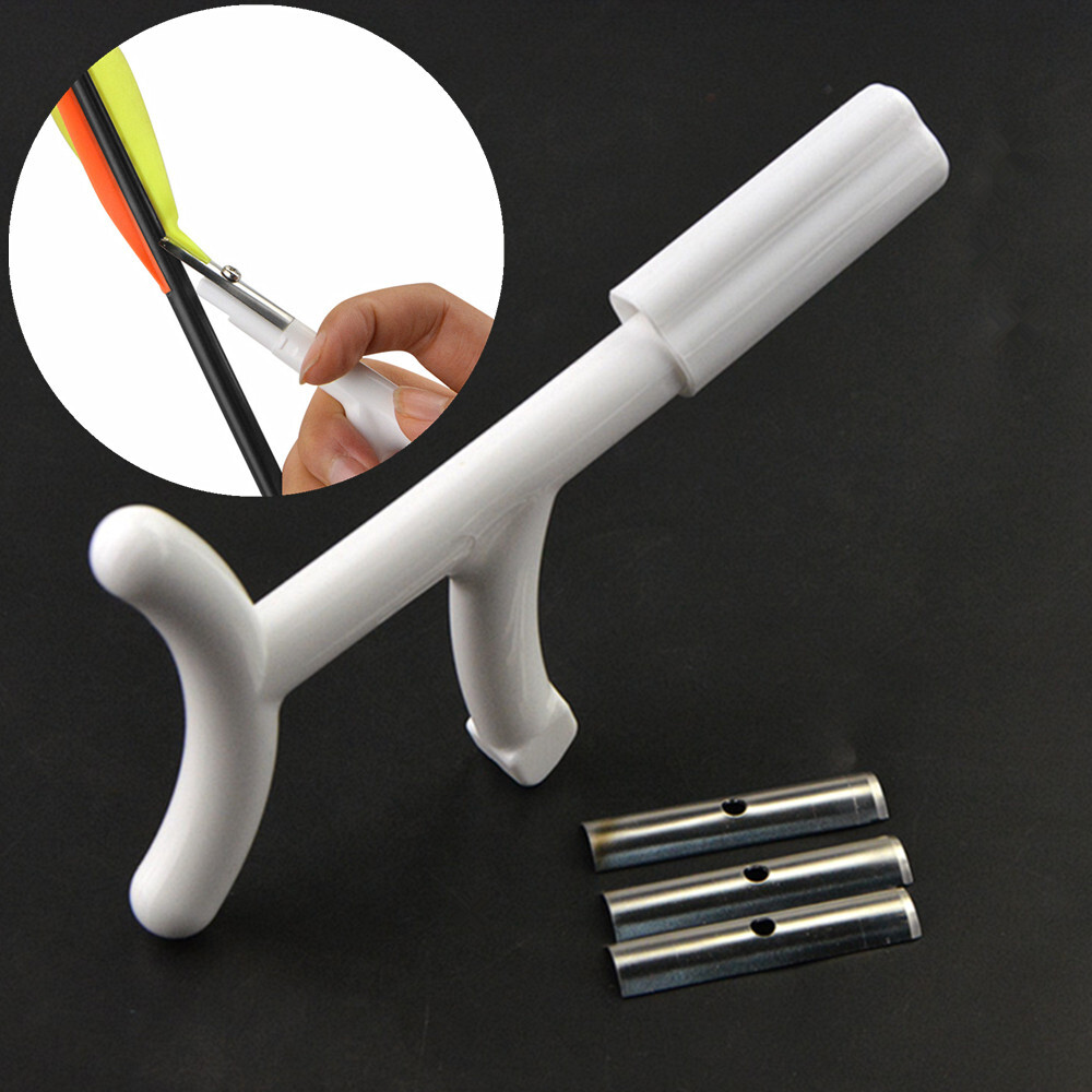 Archery Fletch Remover Arrow Stripper Scraper Vanes Feather Fletching Tool Hunt