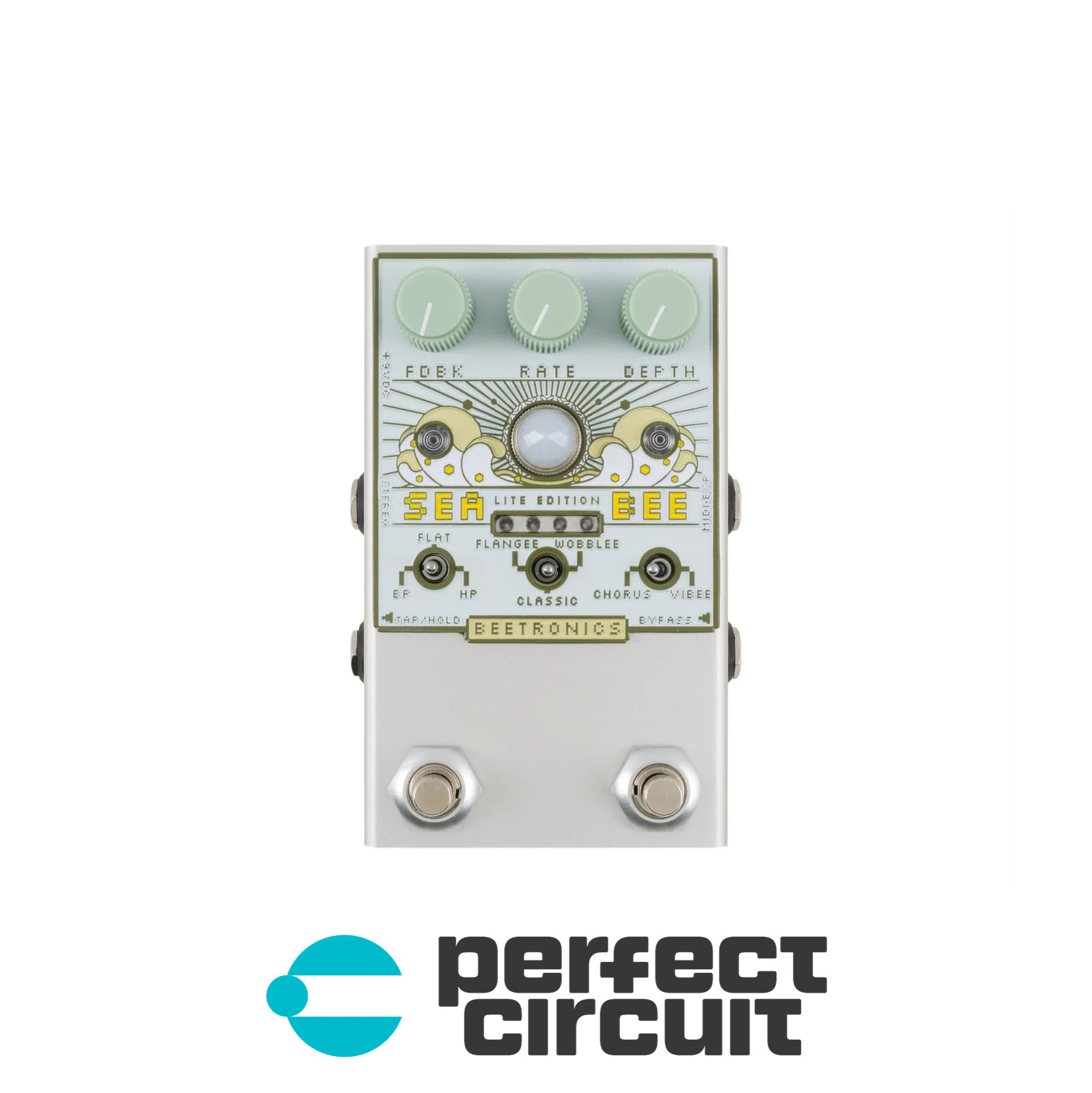 Beetronics FX Seabee Lite Edition (Cream) EFFECTS - NEW - PERFECT CIRCUIT