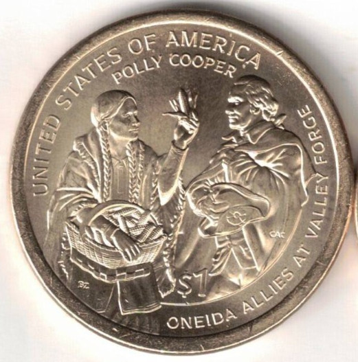 2026-P $1 Brilliant Uncirculated Polly Cooper Native American Dollar Coin!