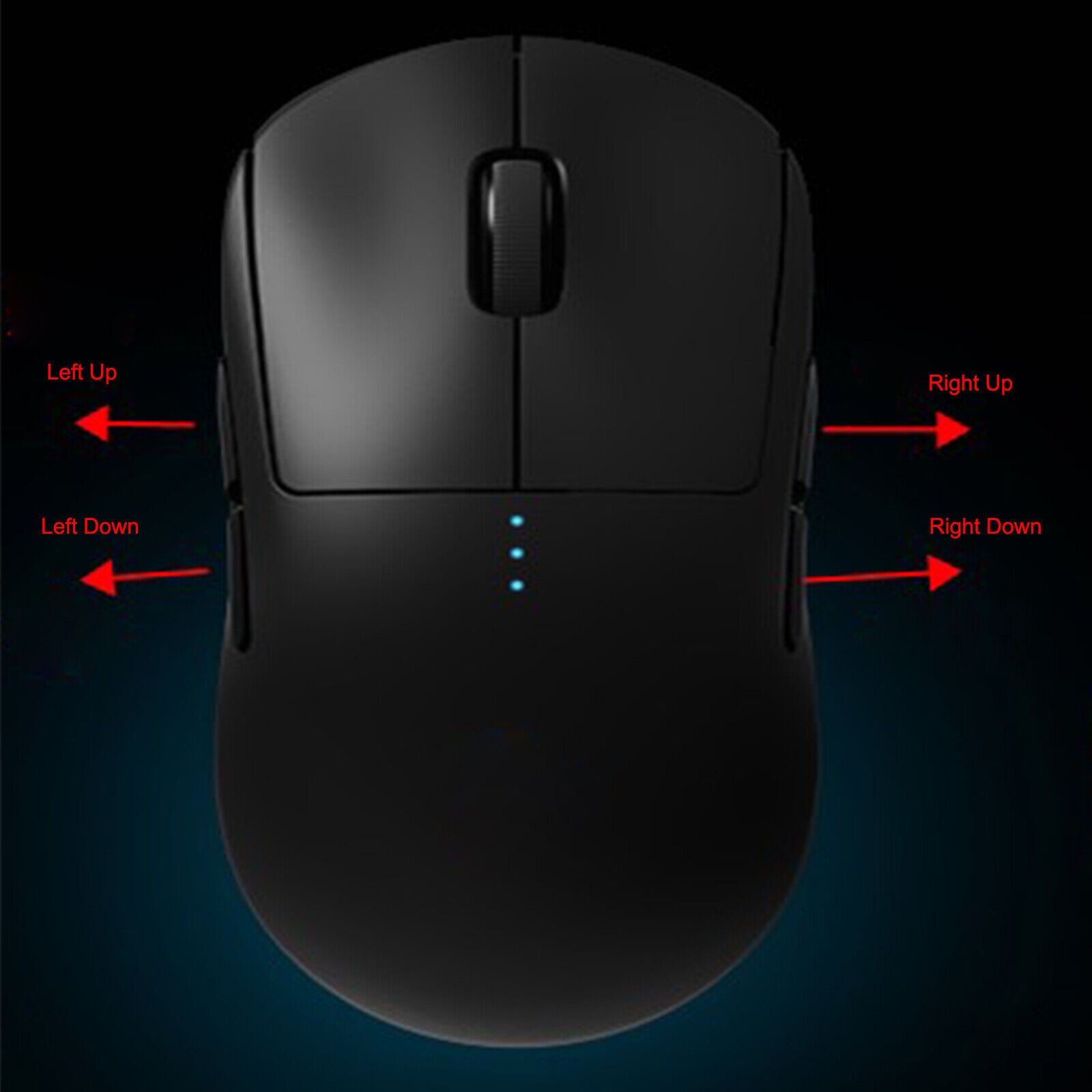 Mouse Side Button Side Keys for Logitech G Pro Wireless Gaming Mouse Repair Kit