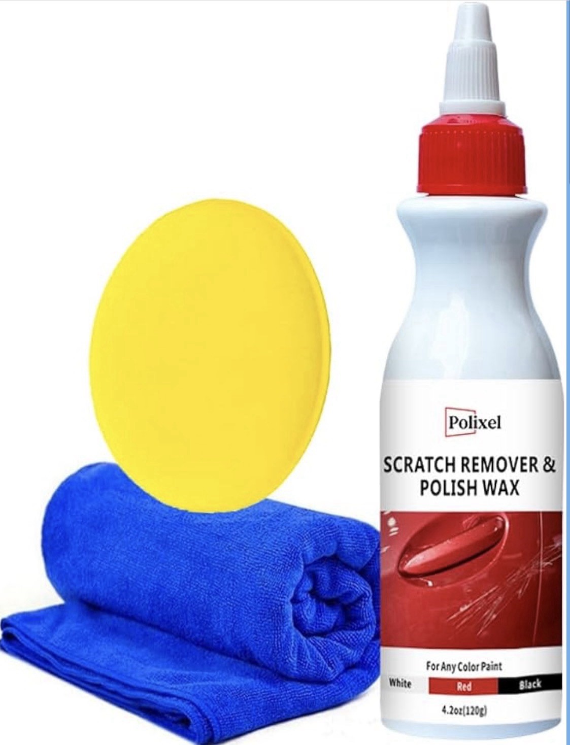 Car Scratch Remover for Vehicles Paint Scratch & Scuff Repair Kit 4.2 oz