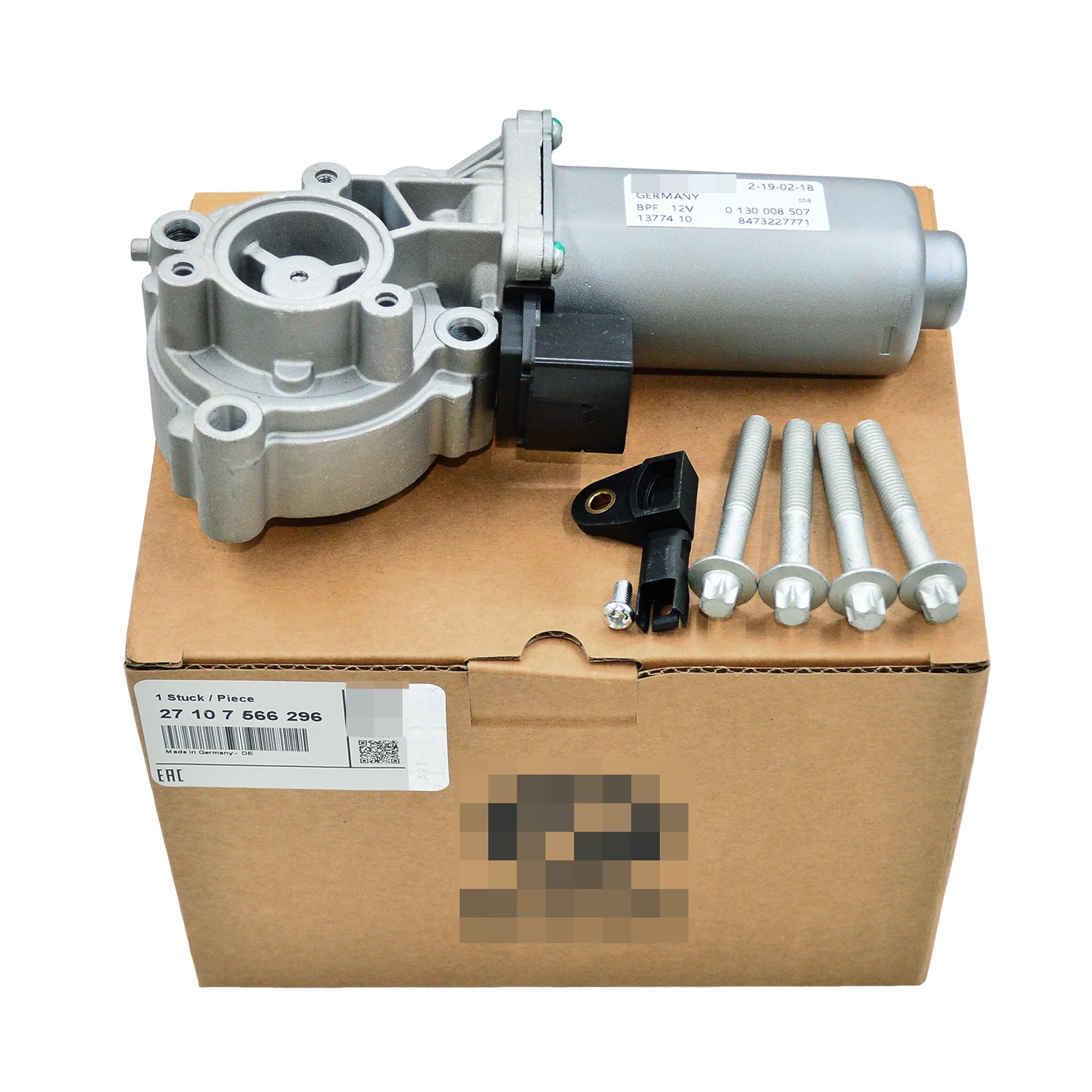 Transfer Case Shift Actuator Shift Motor 27107566296 For BMW X3 / X5 E53 E71 E83
