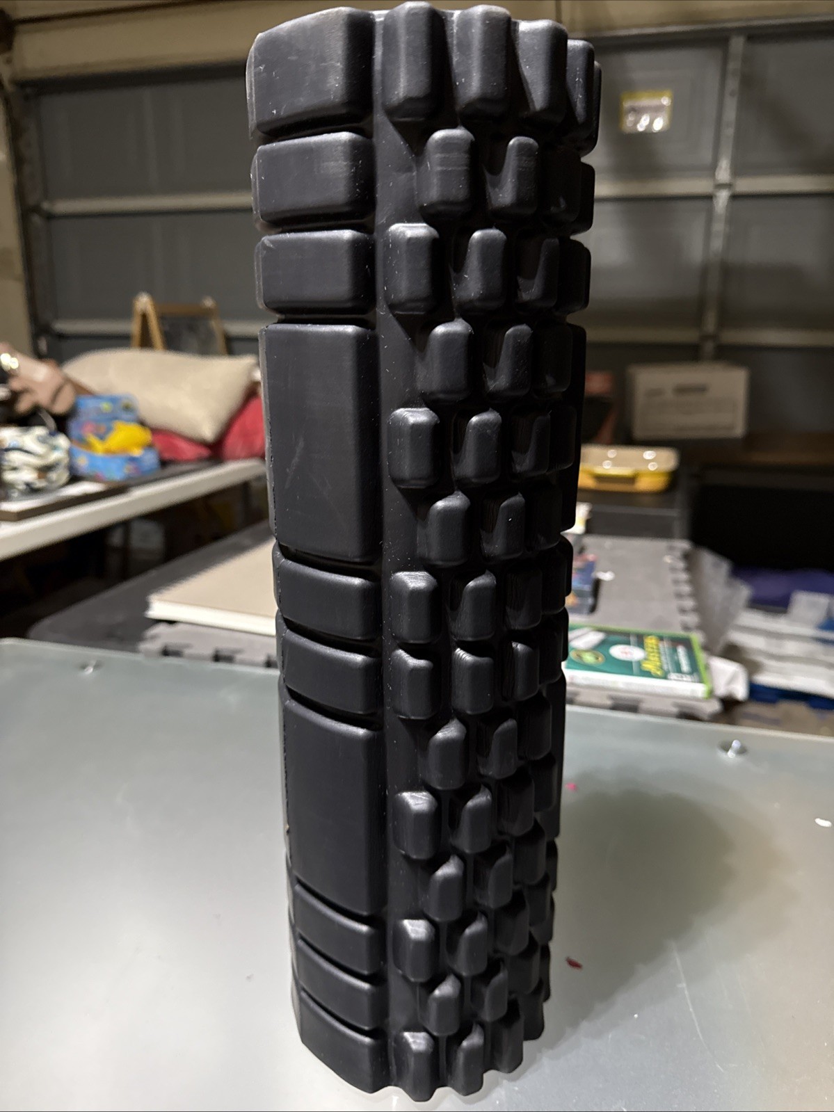 Athletic Works 18 x 5.5 in. Hollow Core Foam Roller, Deep Tissue Massage Roller