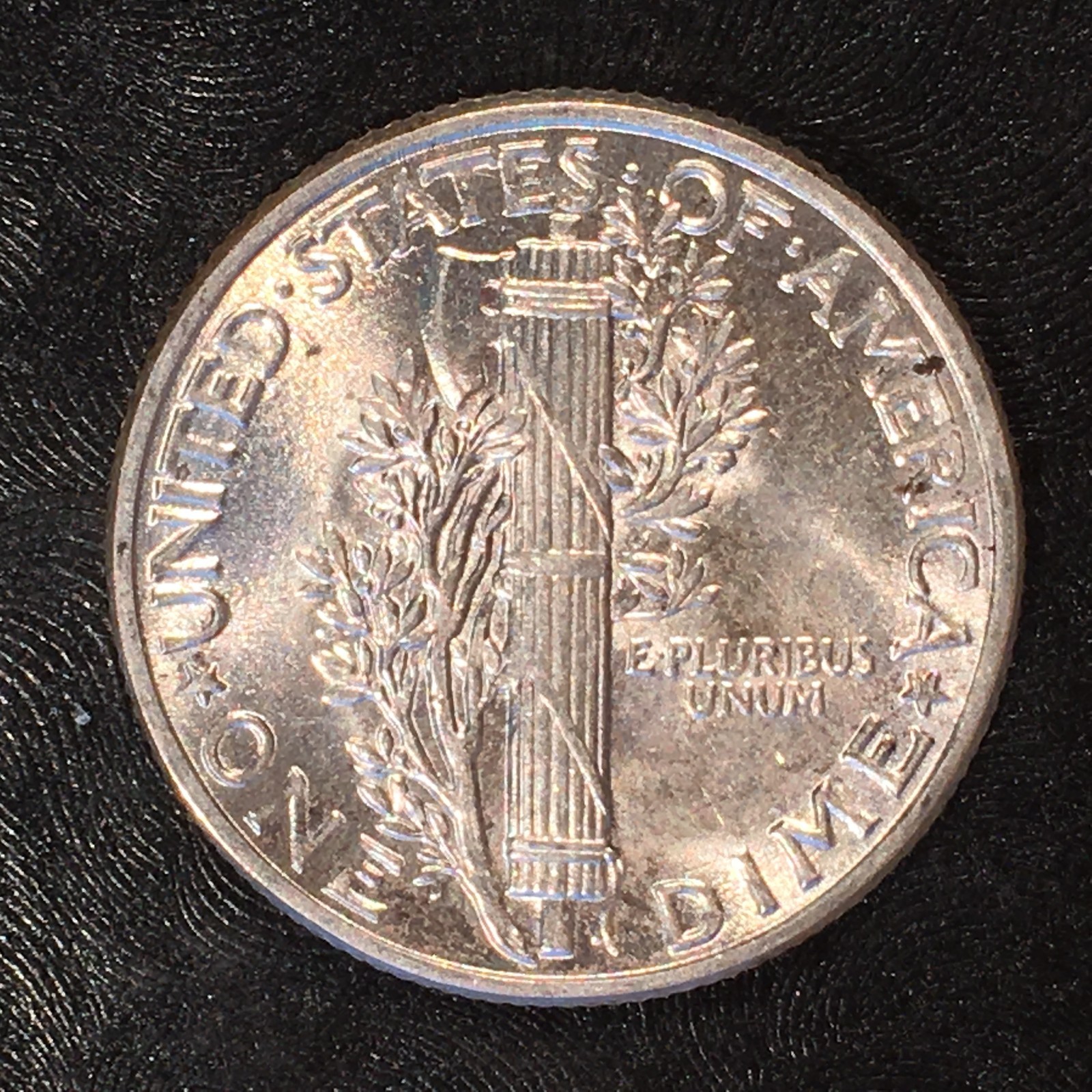 1943 Mercury Dime - Nice Uncirculated - High Quality Scans #G615