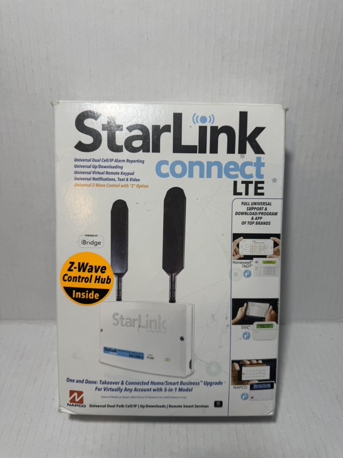 NAPCO SLE-LTEV-Z **Z WAVE CONTROL** Starlink Connect LTE Z-Wave