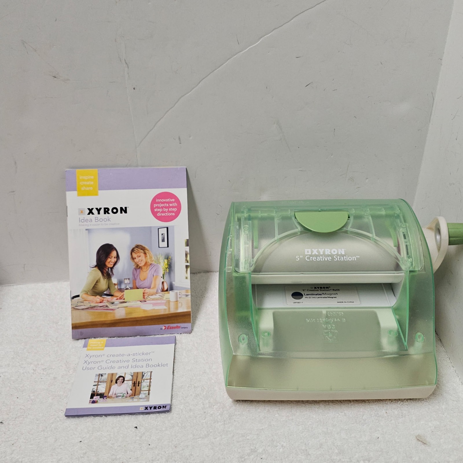 Xyron 5" Creative Station Machine – Original Box & Paperwork