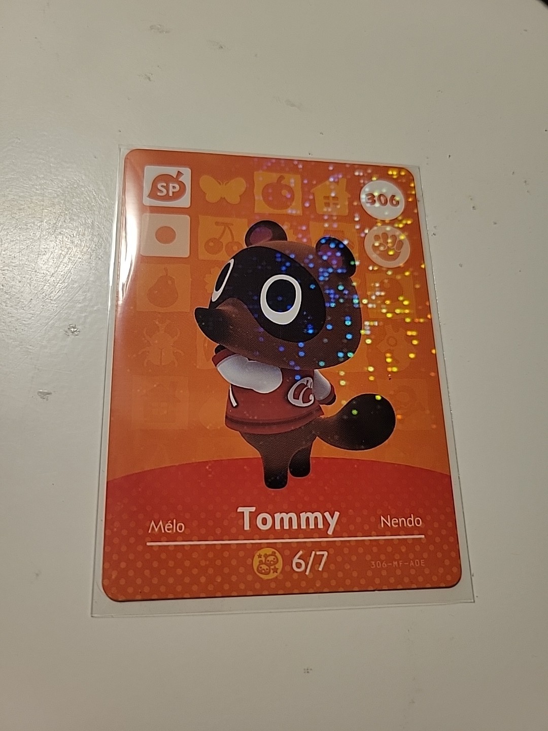 Tommy Amiibo Card 306