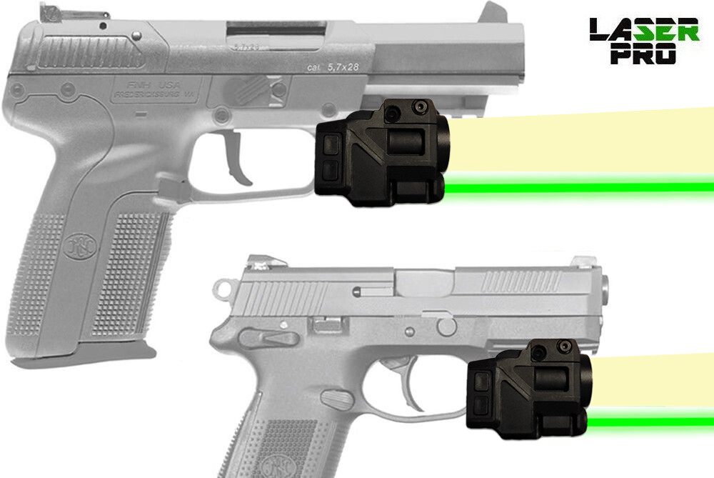 Green Rechargeable Laser & LED Light for FN Five-seveN Reflex 502 MRD 509 510