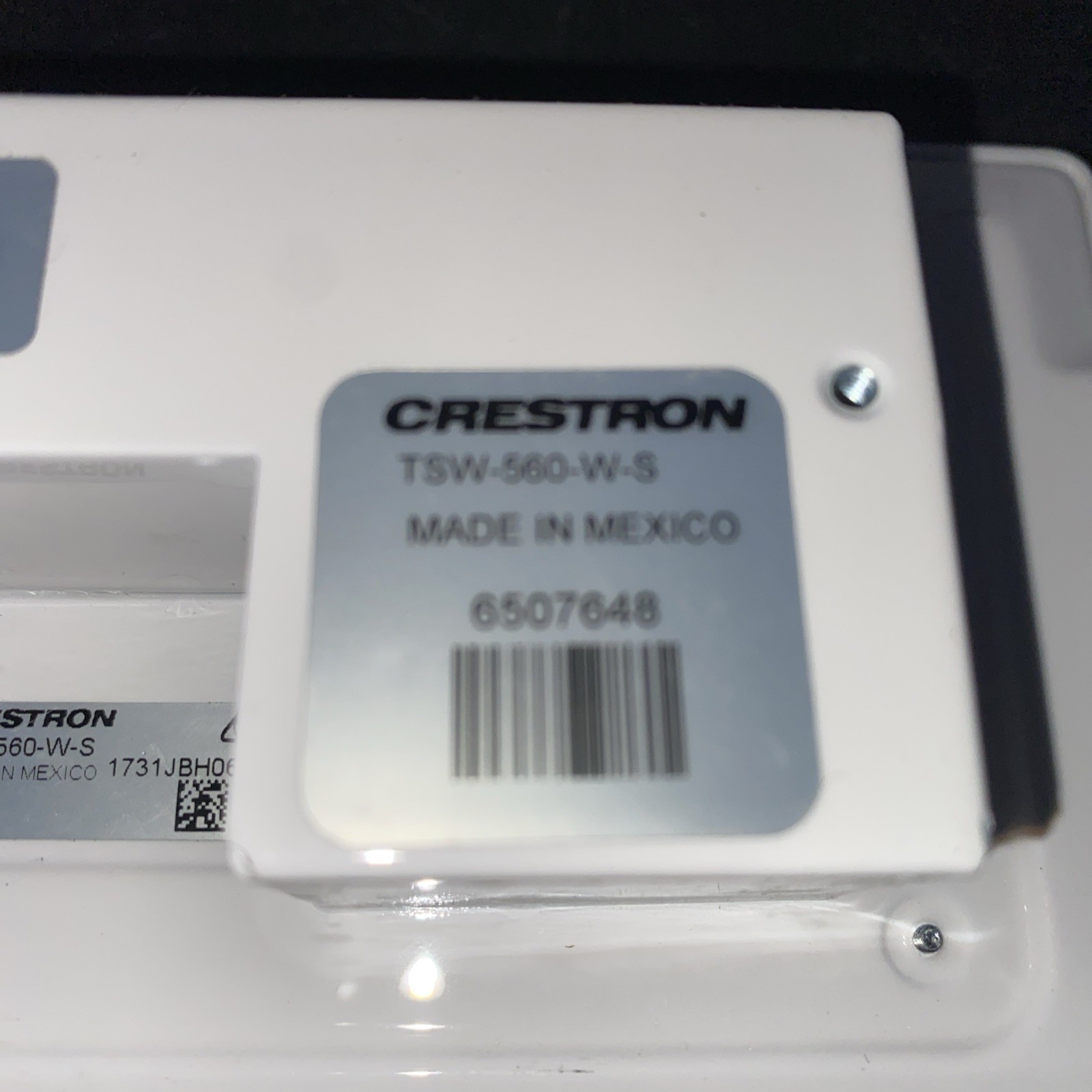 Crestron TSW-560-W-S 5 in. Touch Screen White
