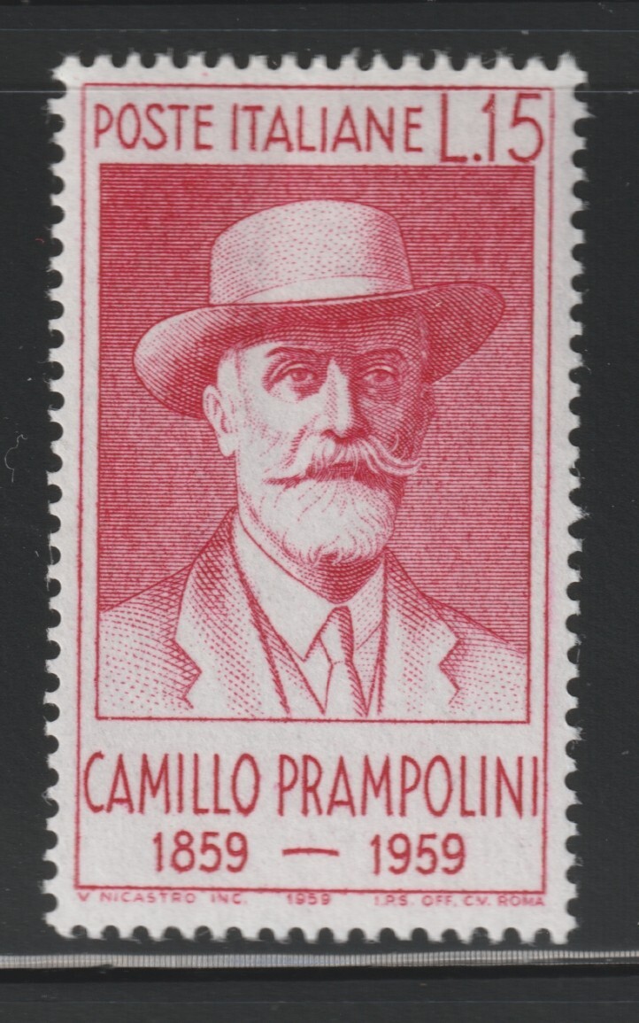 Italy    1959    Sc # 772   Social Leader   MNH   OG