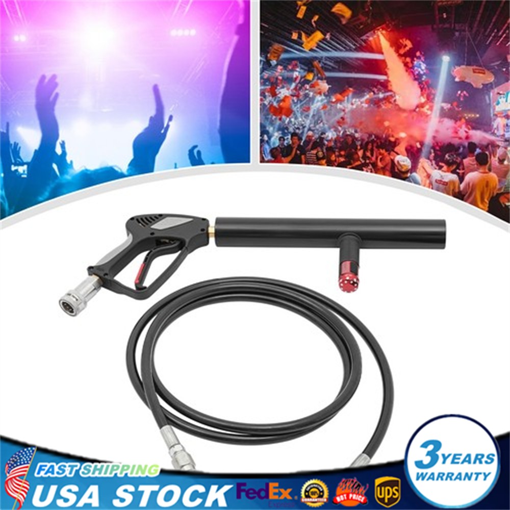 Co2 Cannon CO2 handheld Effect DJ Effect Machine CO2 Cannon Gun for Party Using