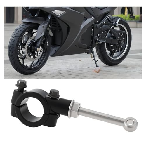 Motorcycle Kickstand Extension Assistant Tool for 20-23mm Side Stand Black