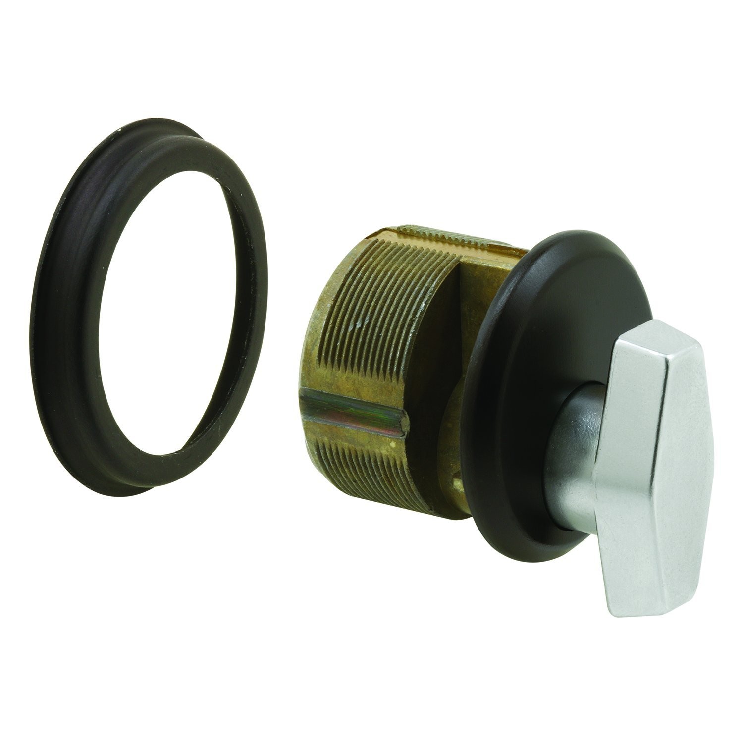 -Line J 4531 Commercial Door 1-5/32 In. x 1 In. Pressure Cast Zamak Bronze Pl...