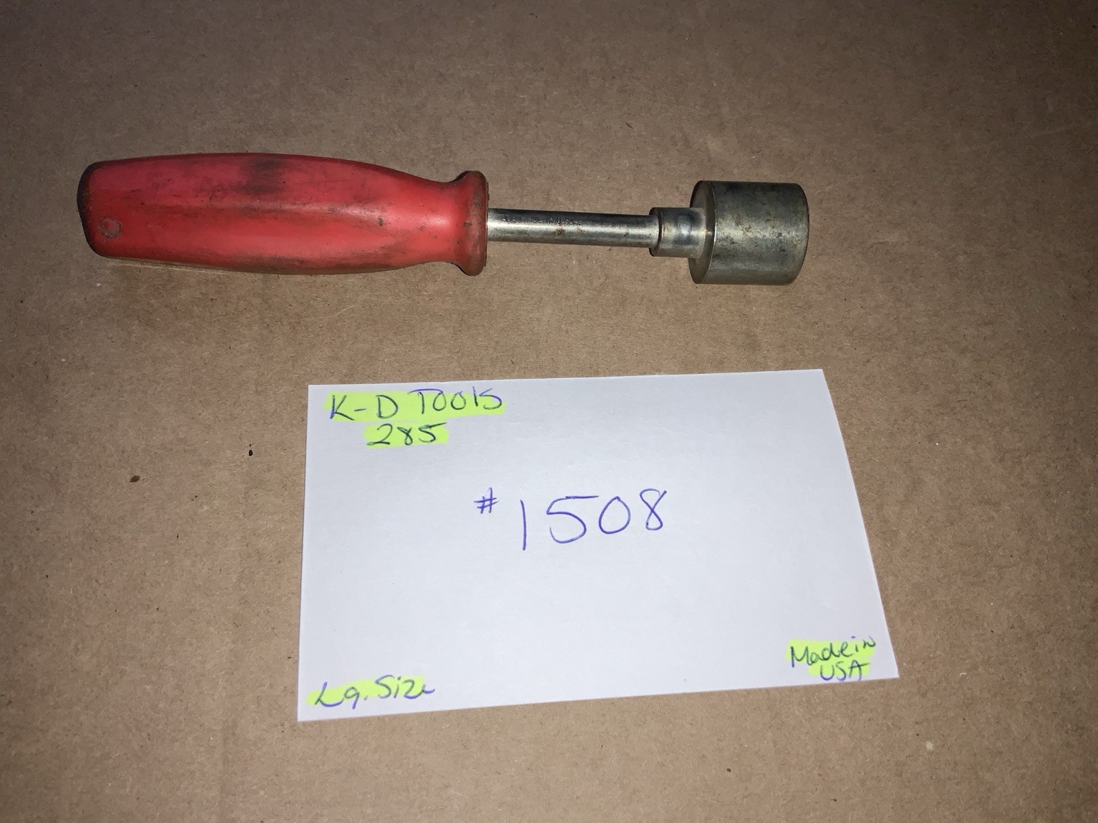 K-D Tools 285 Drum Brake Retaining Spring Tool, Lg Size